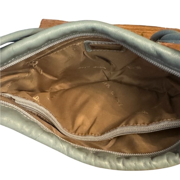 Paolo Masi Tweed and Leather Bag - Picture 12 of 13